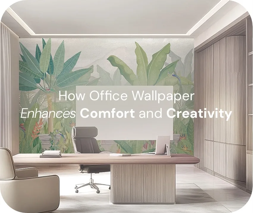 honpo tropical office wallpaper